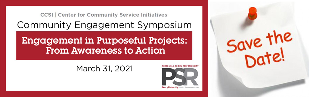 Seventh Annual Symposium On Academic Year’s Community Engagement Calendar